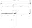 Душевой уголок Vincea Slim-N 110x90 VSR-4SNP9011CL