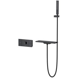Смеситель для ванны Vincea Futura VSFW-2F110TMB с термостатом