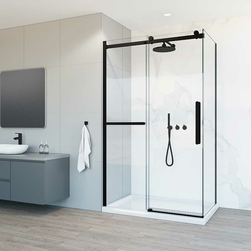 Душевой уголок Vincea Como Soft 130x100 VSR-1CS1013CLB