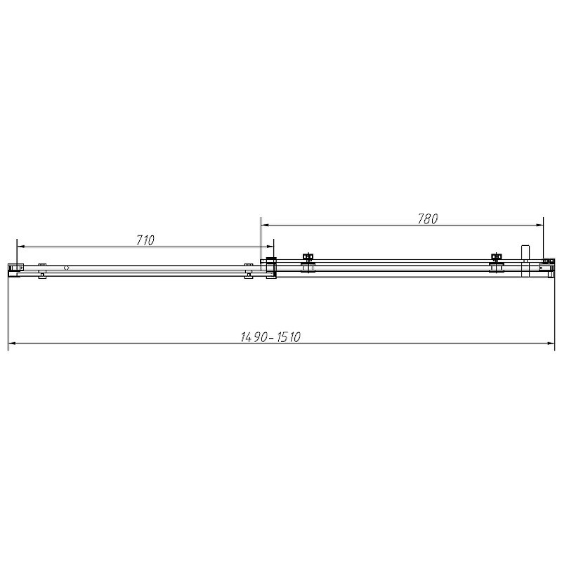 Душевой уголок Vincea Como-N 150x100 VSR-4CN1015CLB