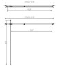 Душевая дверь Vincea Alpha 100 VDP-3AL100CL