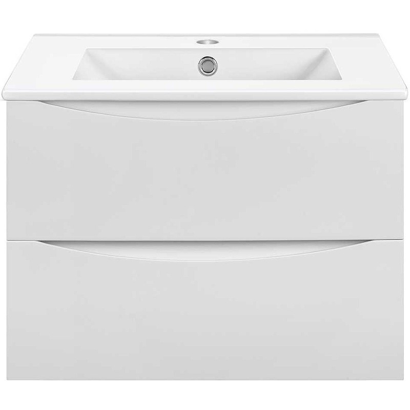 Тумба под раковину Vincea Mia Slim 70 VMC-2MC700S1GW подвесная