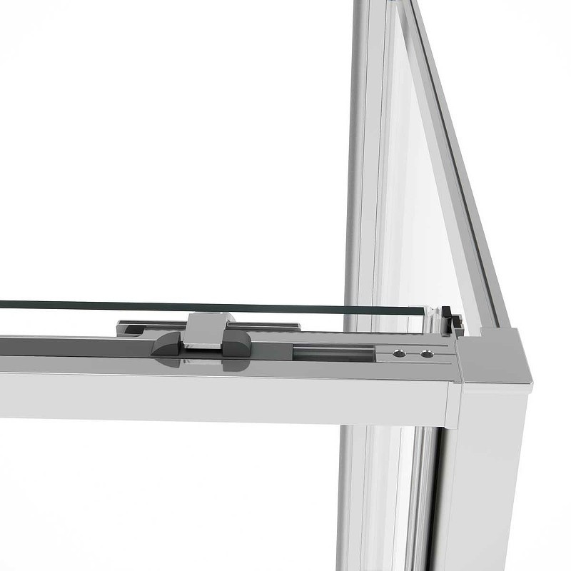 Душевой уголок Vincea Slim Soft 150x80 VSR-1SS8015CL