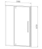 Душевая дверь Vincea Slim-N 100 VDP-4SN100CL