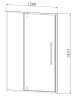 Душевая дверь Vincea Slim-N 120 VDP-4SN120CL