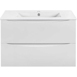 Тумба под раковину Vincea Mia Slim 80 VMC-2MC800S1GW подвесная