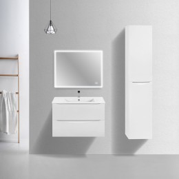 Тумба под раковину Vincea Mia Slim 80 VMC-2MC800S1GW подвесная