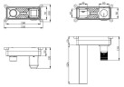 Смеситель для раковины Vincea Domus VBFW-5DM01GM