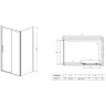 Душевой уголок Vincea Soft 160x80 VSR-3SO8016CL