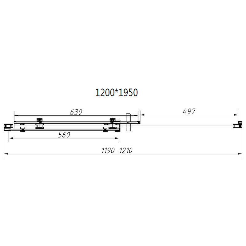 Душевой уголок Vincea Como-N 120x90 VSR-4CN9012CL