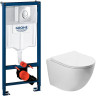 Комплект унитаза Vincea Globo VT1-14S с инсталляцией Grohe Rapid SL 38721001