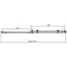 Душевой уголок Vincea Como-N 130x90 VSR-4CN9013CLB