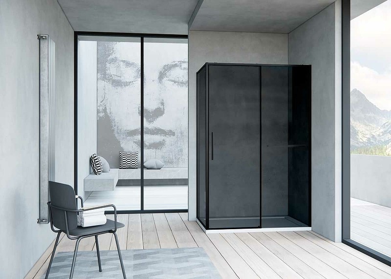 Душевой уголок Vincea Slim Soft 120x90 VSR-1SS9012CGB
