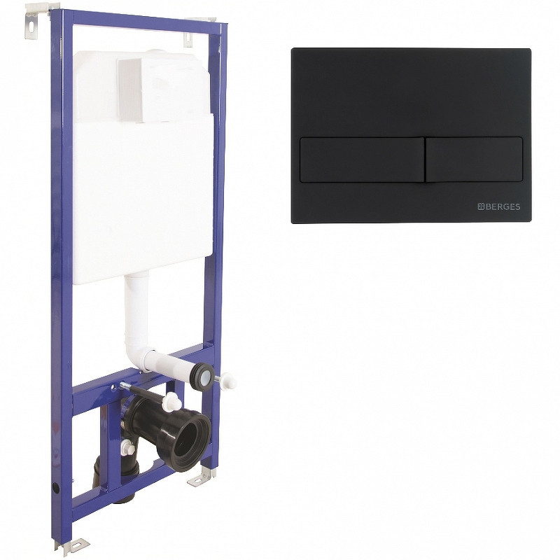 Комплект унитаза Vincea Globo VT1-14S с инсталляцией Berges Novum L5 040215