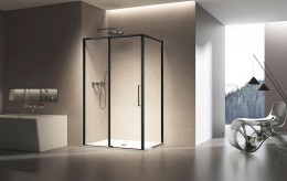 Душевой уголок Vincea Slim 8mm 120х80 VSR-6SL8012CLB
