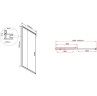 Душевой уголок Vincea Garda 110x80 VSS-1G8011CL