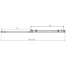 Душевой уголок Vincea Como-N 150x90 VSR-4CN9015CLB