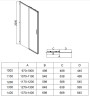 Душевая дверь Vincea Soft 2 100 VDS-3SO2100CL
