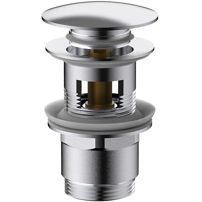 донный клапан Vincea DPU-1B01CH click-clack