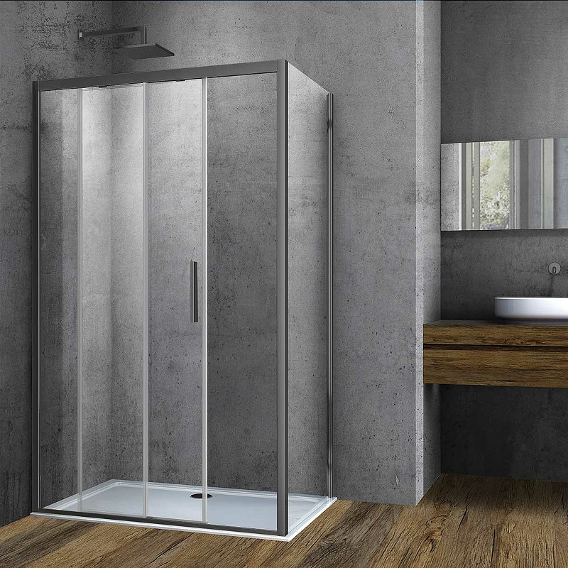 Душевой уголок Vincea Soft 110x90 VSR-3SO9011CLGM
