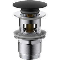 донный клапан Vincea DPU-1B01MB click-clack
