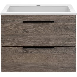 Тумба под раковину Vincea Chiara 2D 60 VMC-2C2600RO подвесная