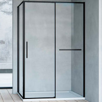Душевой уголок Vincea Slim Soft 150x80 VSR-1SS8015CLB