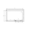 Душевой уголок Vincea Soft 130x90 VSR-3SO9013CL