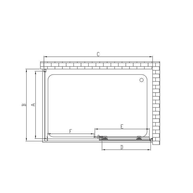 Душевой уголок Vincea Soft 130x90 VSR-3SO9013CL