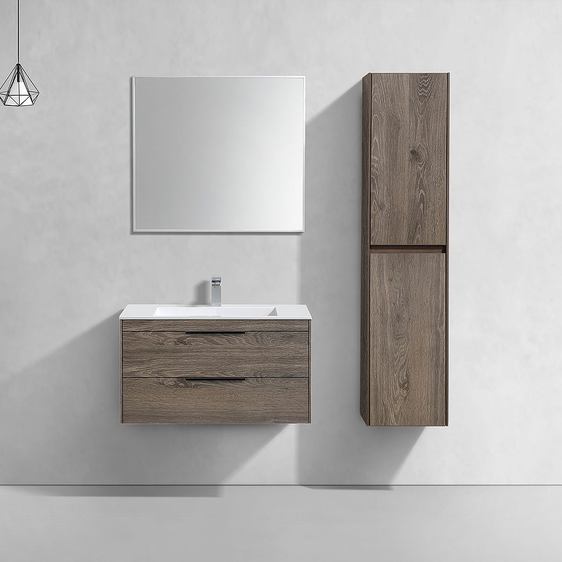 Тумба под раковину Vincea Chiara 2D 80 VMC-2C2800RO подвесная