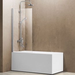 Шторка на ванну Vincea VSB-11800CL 80x140