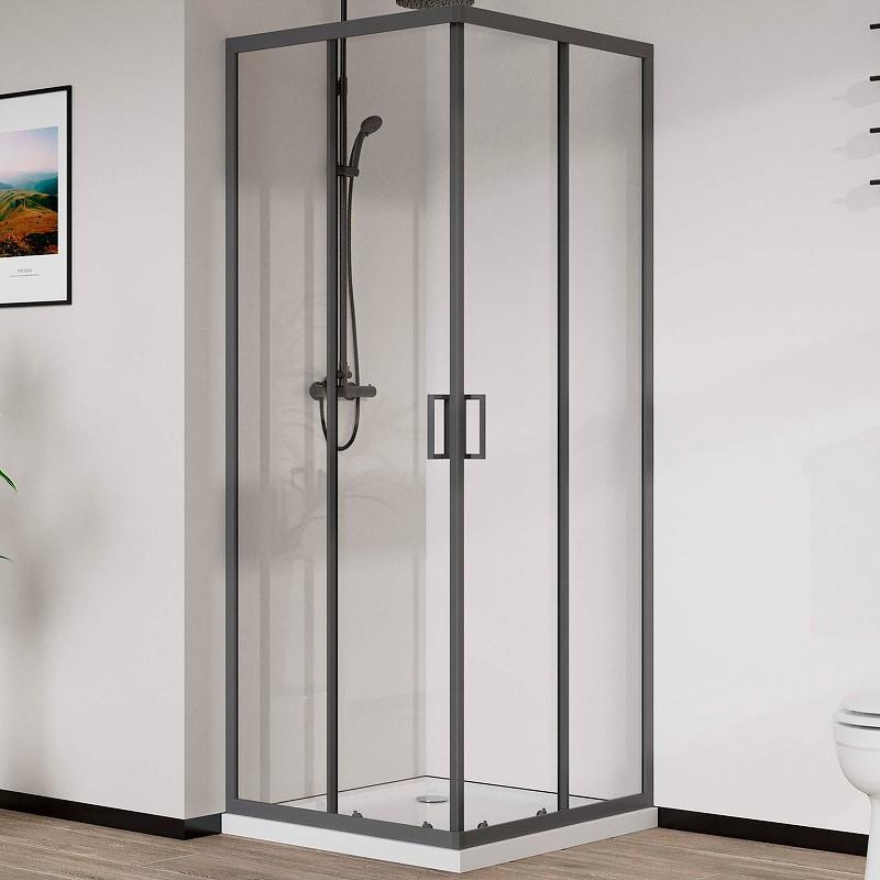 Душевой уголок Vincea City 100x90 VSS-5CT9010CLGM