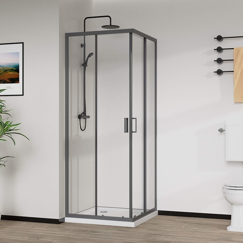 Душевой уголок Vincea City 100x90 VSS-5CT9010CLGM