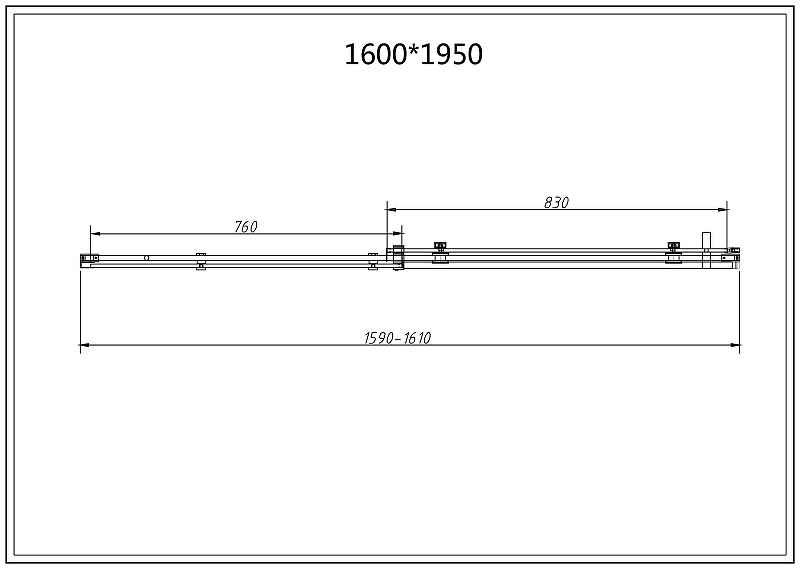 Душевой уголок Vincea Como-N 160х90 VSR-4CN9016CL