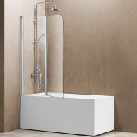 Шторка на ванну Vincea VSB-12114CL 114x140