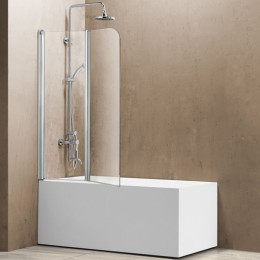 Шторка на ванну Vincea VSB-12114CL 114x140
