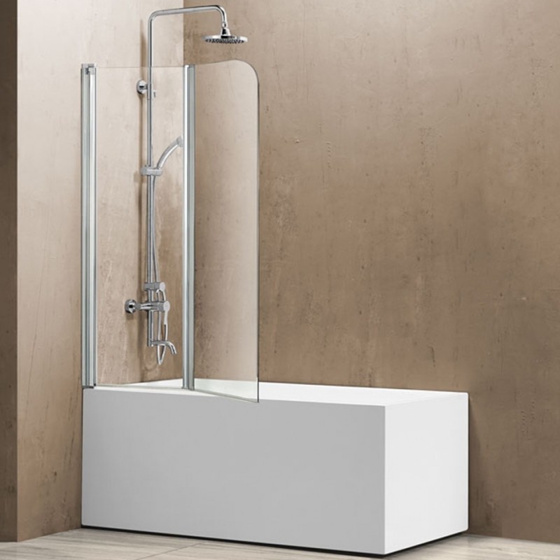Шторка на ванну Vincea VSB-12114CL 114x140