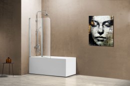 Шторка на ванну Vincea VSB-12114CL 114x140