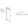 Душевой уголок Vincea Garda 120x80 VSS-1G8012CL