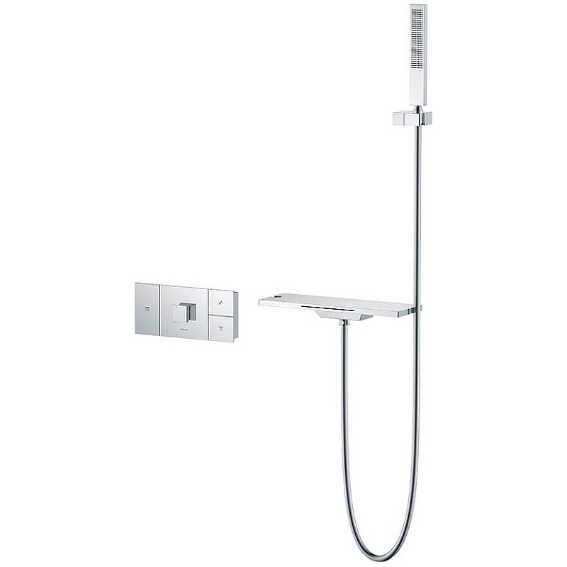 Смеситель для ванны Vincea Futura VSFW-2F110TCH с термостатом