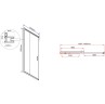 Душевой уголок Vincea Garda 120x90 VSS-1G9012CL