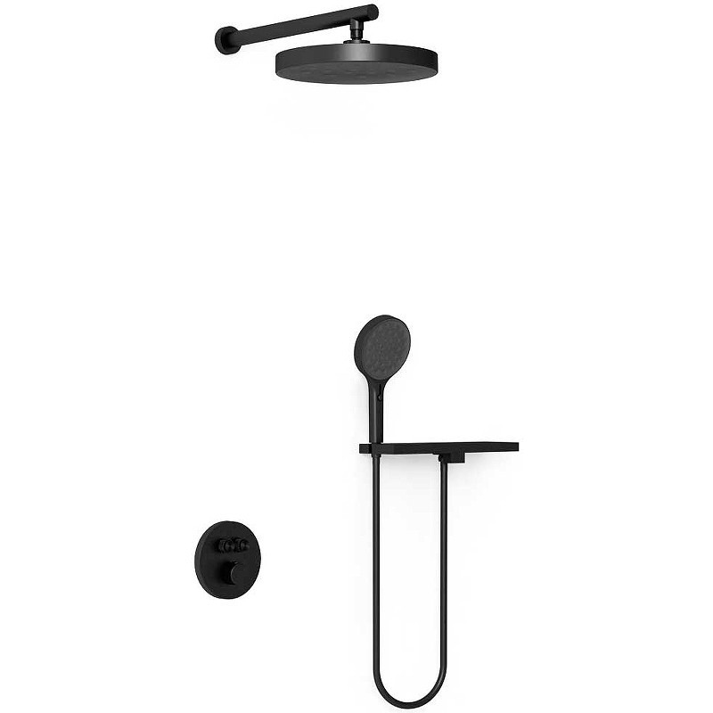 Душевая система Vincea Inspire VSFW-3I22MT2RMB с термостатом