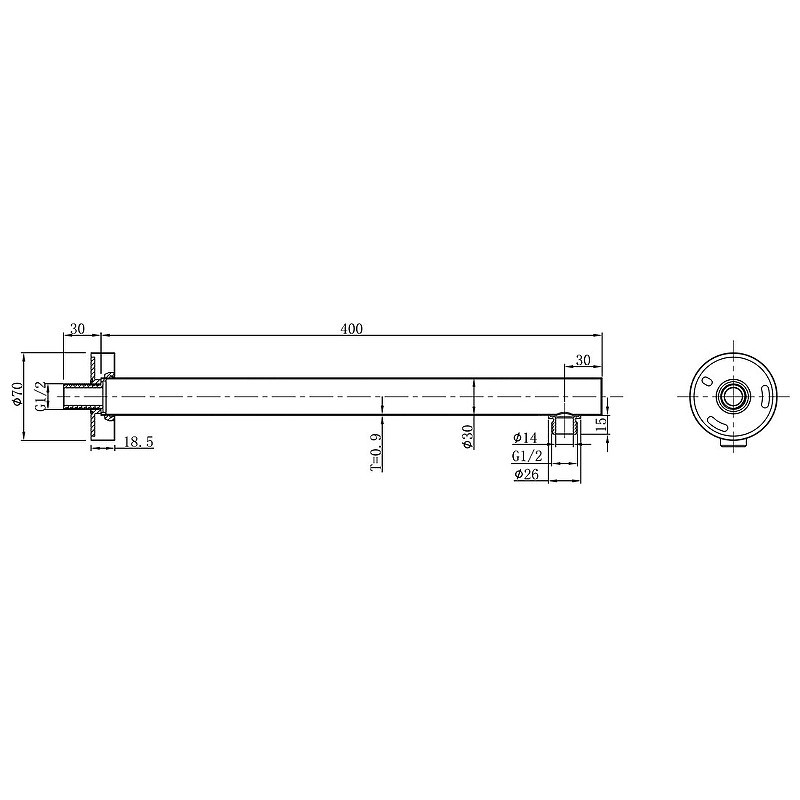 Душевая система Vincea Inspire VSFW-3I22MT2RMB с термостатом