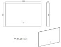 Зеркало Vincea 120 VLM-4F120GM-2 с подсветкой