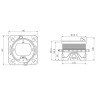 Душевая система Vincea Inspire VSFW-3I22MT2MB с термостатом