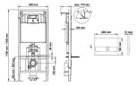 Комплект унитаза Vincea Evo Rimless VT1-34S с инсталляцией Berges Novum L3 040213