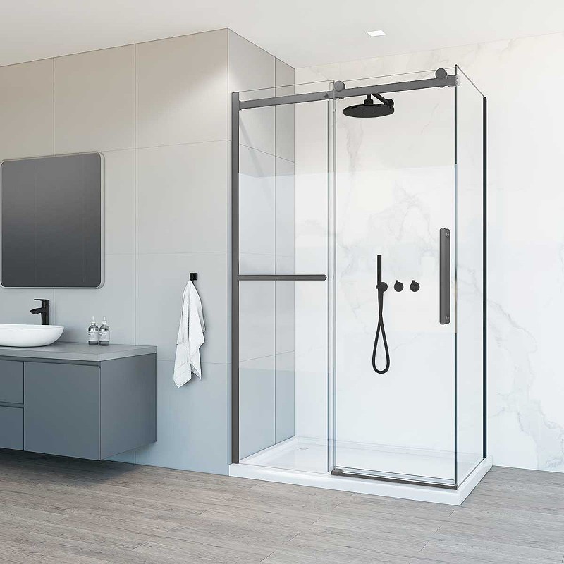 Душевой уголок Vincea Como Soft 130x100 VSR-1CS1013CLGM