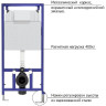 Комплект унитаза Vincea Evo Rimless VT1-34S с инсталляцией Berges Novum D5 040235