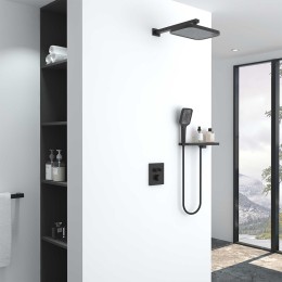 Душевая система Vincea Inspire VSFW-321MT1RMB с термостатом