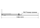 Душевая перегородка Vincea Волк-Ин (Walk-In) 120 L VSW-4WSL120CLG-L